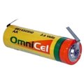 Omnicel ER14505HD 3.6V AA Lithium Battery w/ Tabs Sensors Detectors ER14505HD/T